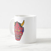 Hannya (般 の 面) koffiemok (Voorkant links)