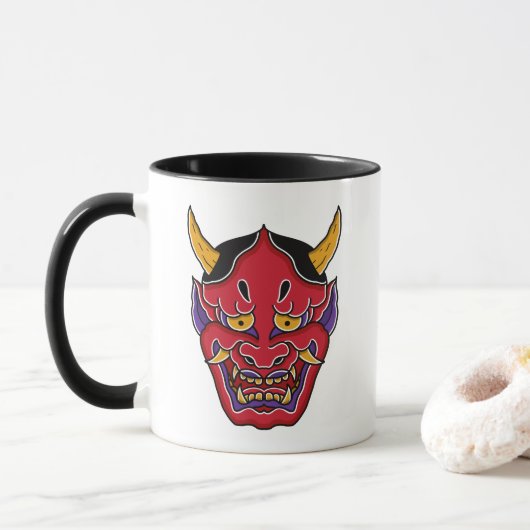 Hannya (般 の 面) mok (Met donut)