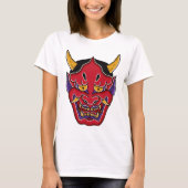Hannya (般 の 面) t-shirt (Voorkant)