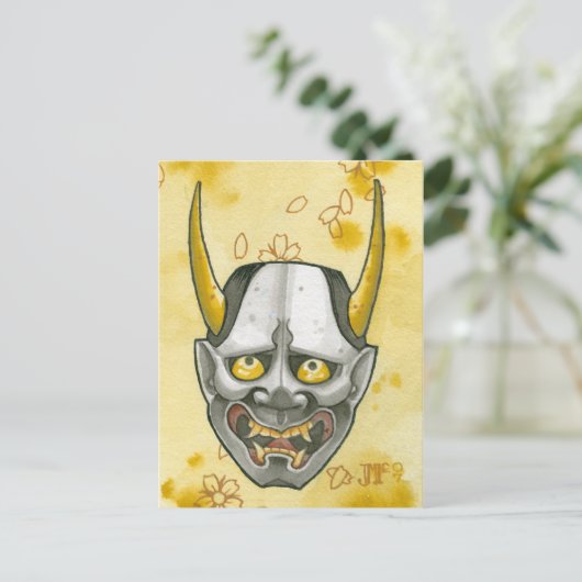 Hannya Briefkaart (Staand voorkant)