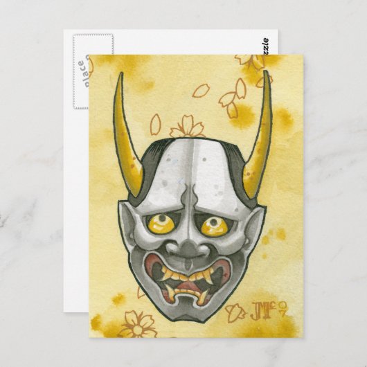 Hannya Briefkaart (Voorkant / Achterkant)