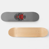 Hannya Demon Design Skateboard, 7¾" Deck Persoonlijk Skateboard (Horizontaal)
