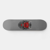 Hannya Demon Design Skateboard, 7¾" Deck Persoonlijk Skateboard (Horizontaal)