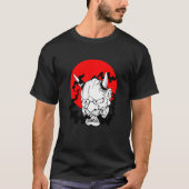 Hannya japanese yokai Ogre mask oni harajuku art r T-shirt (Voorkant)