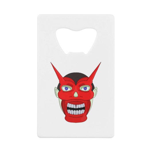 Hannya Japans theater Noh Creditkaart Flessenopener (Voorkant)