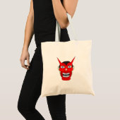 Hannya Japans theater Noh Tote Bag (Voorkant (product))