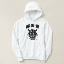 Hannya Mask Hooded Sweatshirt