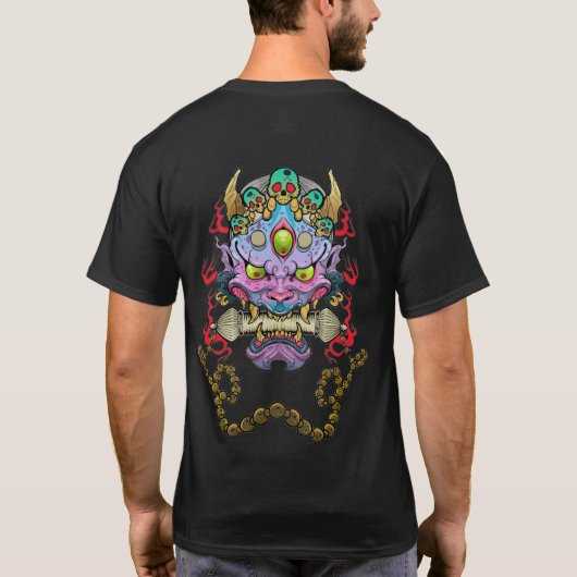 Hannya Mask T-shirt (Achterkant)