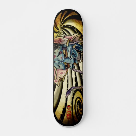 Hannya Skateboard (Voorkant)
