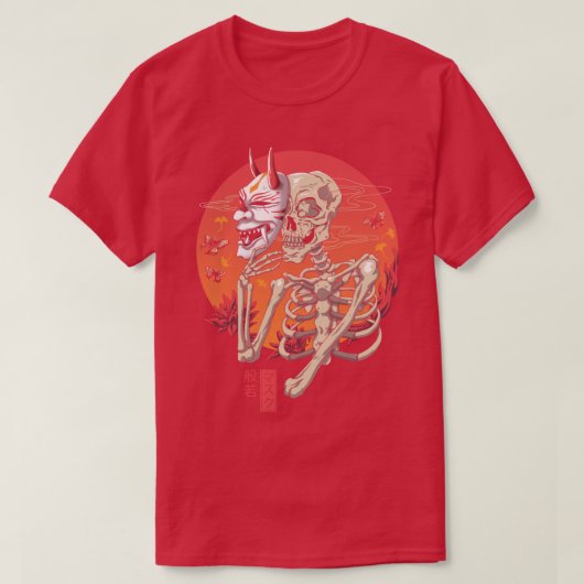 Hannya Yokai Mask T-shirt (Design voorkant)