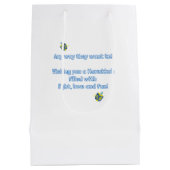 Hanoeka met katten! Kaart Medium Cadeauzakje (Achterkant)