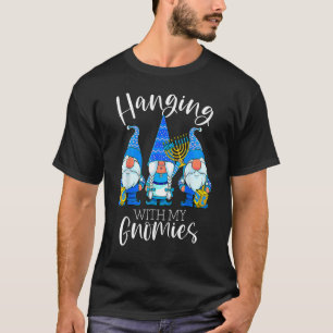 Hanoekah joodse gnomen Cha T-shirt