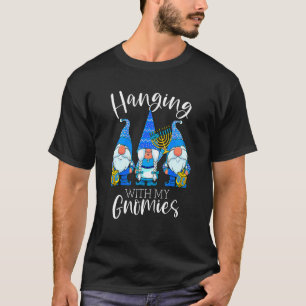 Hanoekah joodse gnomen Cha T-shirt