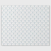 Hanoekah wit met sage en magpie - bessen 2 cadeaupapier (Vlak)