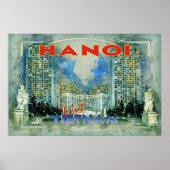 Hanoi, bezoek Vietnam... Poster (Voorkant)