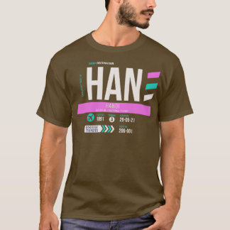 Hanoi HAN Airport Code Bagage Label 1 T-shirt