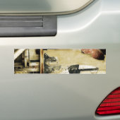 Hanoi Junk Bumpersticker (Op auto)