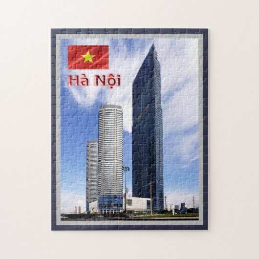 Hanoi - Landmark Tower - Vietnam - Legpuzzel (Verticaal)
