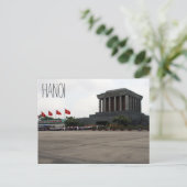 Hanoi-mausoleum Briefkaart (Staand voorkant)
