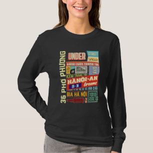 Hanoi onder Vietnamese Capital Street Style T-shirt