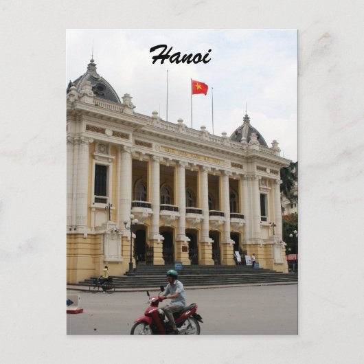 hanoi opera briefkaart (Voorkant)