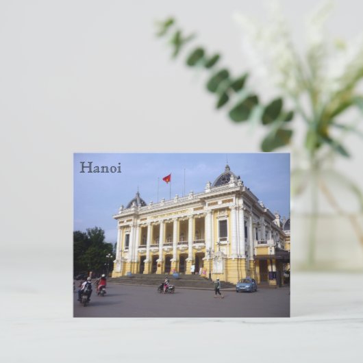 hanoi opera grand briefkaart (Staand voorkant)