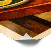 Hanoi Pho, Vietnam, in a classic retro Perfect Poster (Hoek)