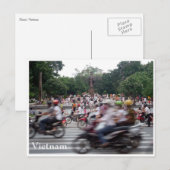 hanoi - piekuur briefkaart (Voorkant / Achterkant)
