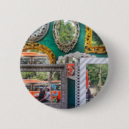 "Hanoi Reflections" Ronde Button 5,7 Cm
