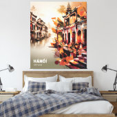 Hanoi Serenity Canvas Afdruk (Insitu (Slaapkamer))