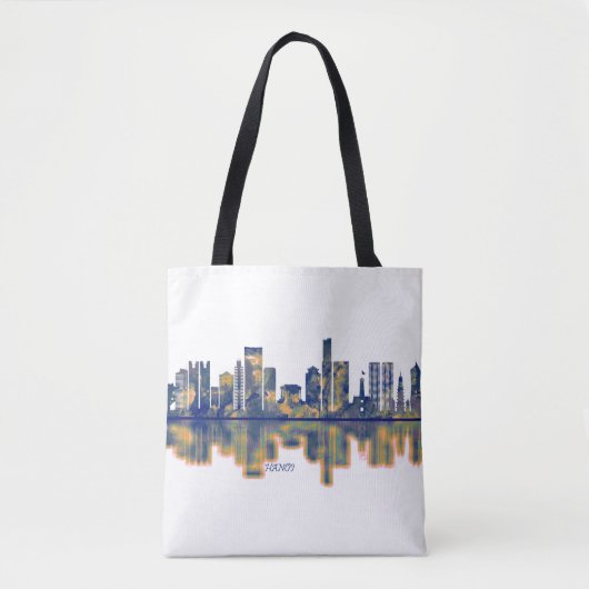 Hanoi Skyline Tote Bag (Voorkant)