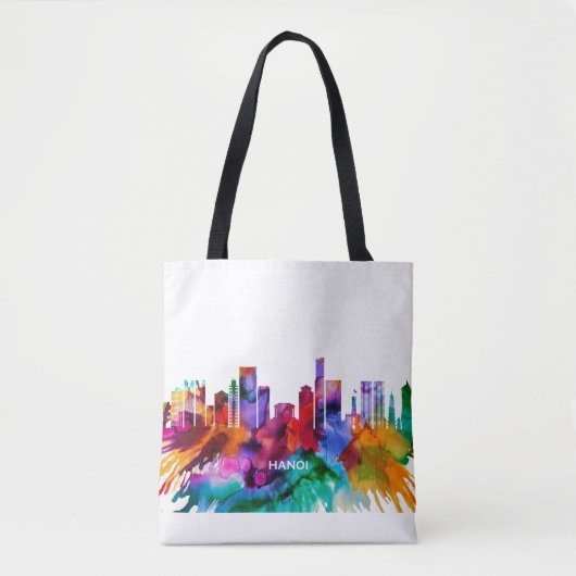 Hanoi Skyline Tote Bag (Voorkant)