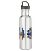 Hanoi Skyline Waterfles (Achterkant)