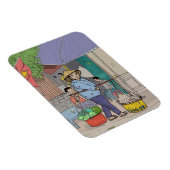 Hanoi Street Hawker Vietnam Magneet (Rechterzijde)