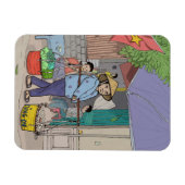 Hanoi Street Hawker Vietnam Magneet (Horizontaal)