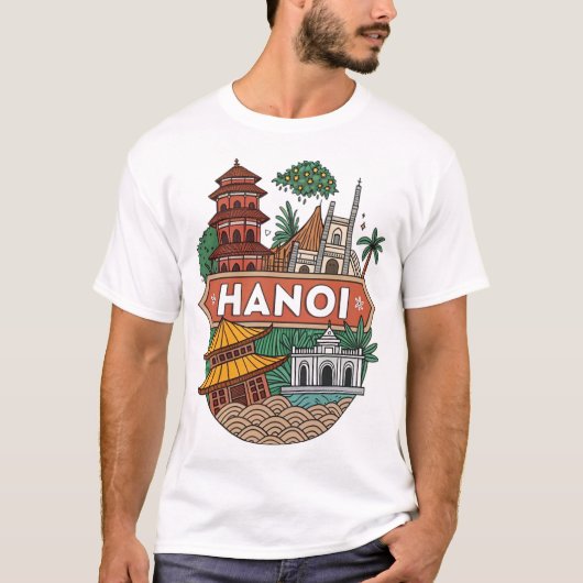 Hanoi T-shirt (Voorkant)