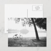 Hanoi Vietnam, Bicycle & Bay Mau Lake Lenin Park Briefkaart (Voorkant / Achterkant)