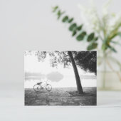 Hanoi Vietnam, Bicycle & Bay Mau Lake Lenin Park Briefkaart (Staand voorkant)