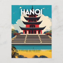 Hanoi Vietnam Briefkaart