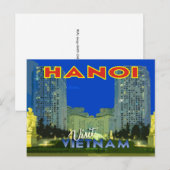 Hanoi, VIetnam, briefkaart van de serie Visit... (Voorkant / Achterkant)