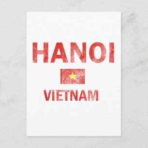 Hanoi Vietnam Design Briefkaart