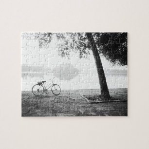 Hanoi Vietnam, fiets & Bay Mau Lake Lenin Park Legpuzzel