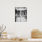 Hanoi Vietnam, Hanoi Hilton gevangeniscel Detail Poster (Keuken)