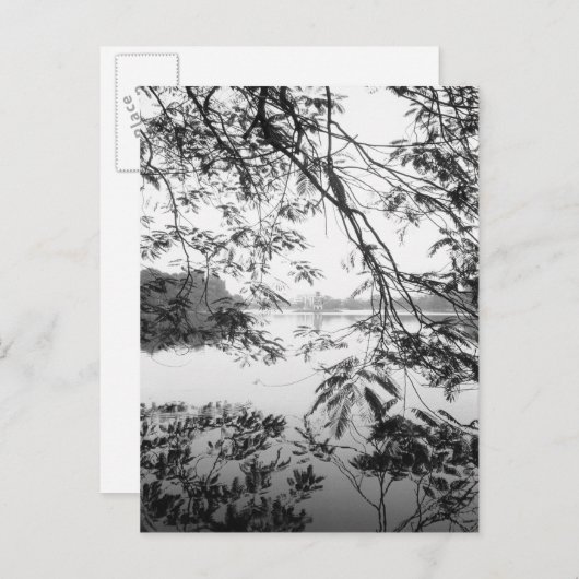 Hanoi Vietnam, Hoan Kiem Lake Uitzicht Briefkaart (Voorkant / Achterkant)