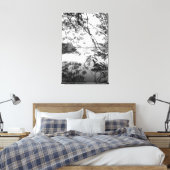 Hanoi Vietnam, Hoan Kiem Lake Uitzicht Canvas Afdruk (Insitu (Slaapkamer))