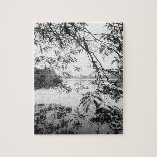 Hanoi Vietnam, Hoan Kiem Lake Uitzicht Legpuzzel (Verticaal)