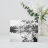 Hanoi Vietnam, Hoan Kiem Lake Uitzicht (NR) Briefkaart (Staand voorkant)