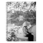 Hanoi Vietnam, Hoan Kiem Lake Uitzicht (NR) Notitieboek (Voorkant)