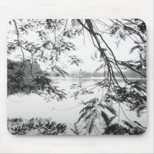 Hanoi Vietnam, Hoan Kiem meer uitzicht Muismat