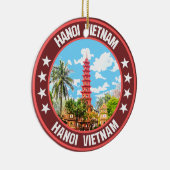Hanoi Vietnam Keramisch Ornament (Rechts)